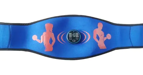 Abdominal Muscle Training Belt - Blue